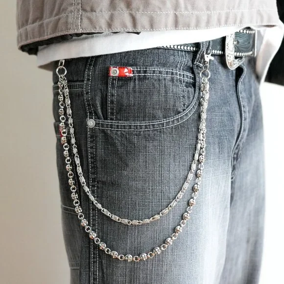 Y2K Heavy Metal Wallet Chain - Picture 6 of 9